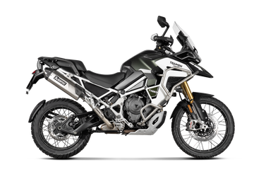 Akrapovic Titanium Slip-On Exhaust for Triumph Tiger 1200 GT/RALLY 2022-24